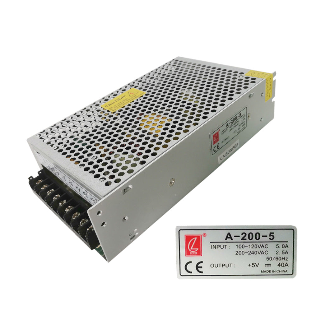 CL A-200-5 5V 40A LED screen switch power supply CE