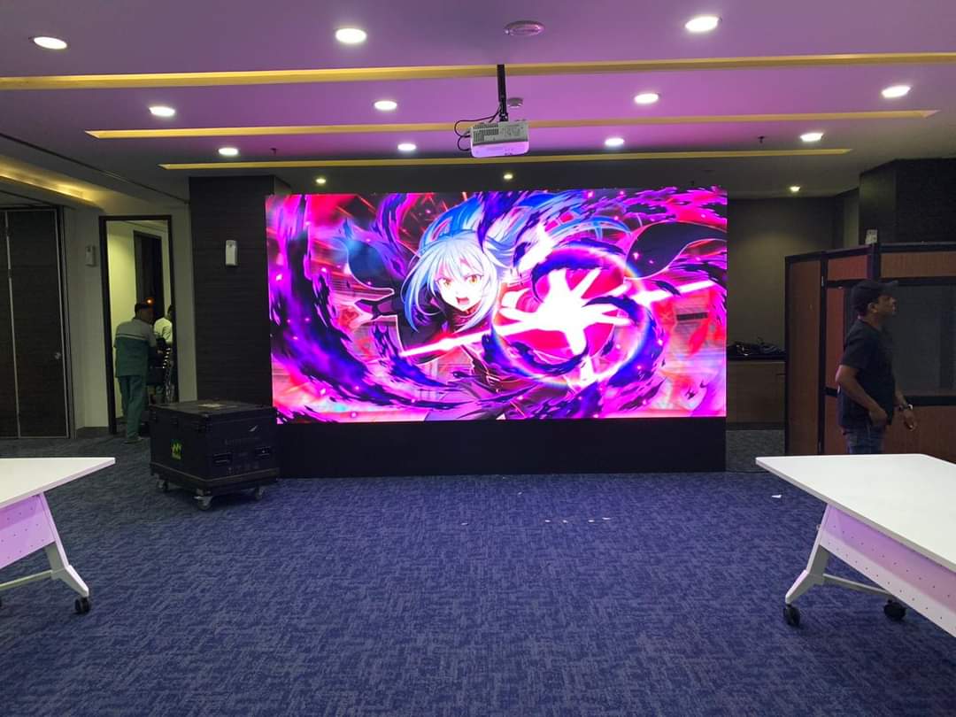 LED display screen wall panel 13'×6.56'-P4.81 Turn-key solutions-With ground support- Plug and Play