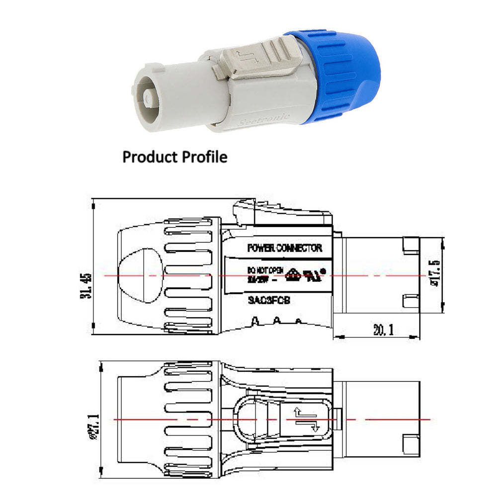 Seetronic SAC3FCB Power Twist