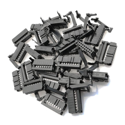 20pcs Flat Cable 16 Pins connector 6ft IDC Ribbon 1.27mm pitch