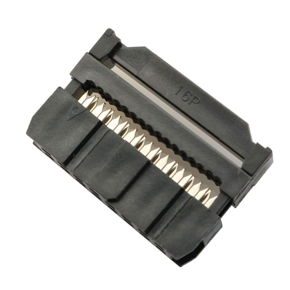 20pcs Flat Cable 16 Pins connector 6ft IDC Ribbon 1.27mm pitch