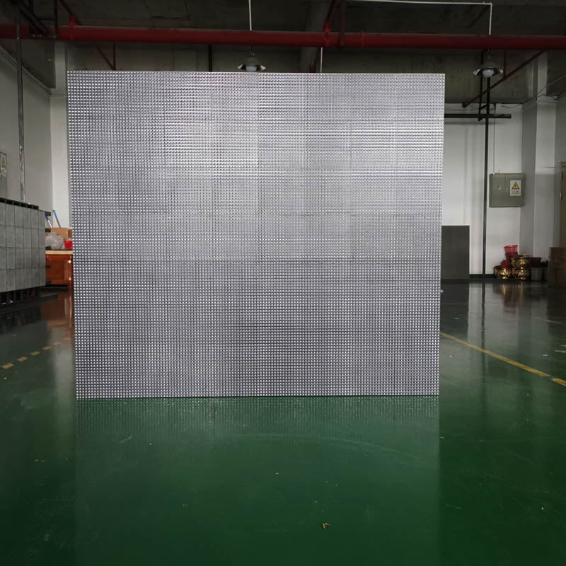 P10 Fixed Installation Iron Cabinet  indoor Full Color Wall-mouted LED Screen Led Video Wall Panel Size 960*960mm