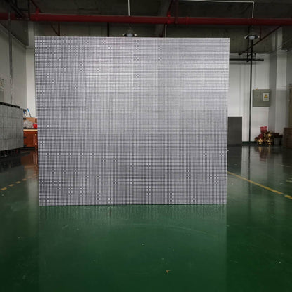 P10 Fixed Installation Iron Cabinet  indoor Full Color Wall-mouted LED Screen Led Video Wall Panel Size 960*960mm