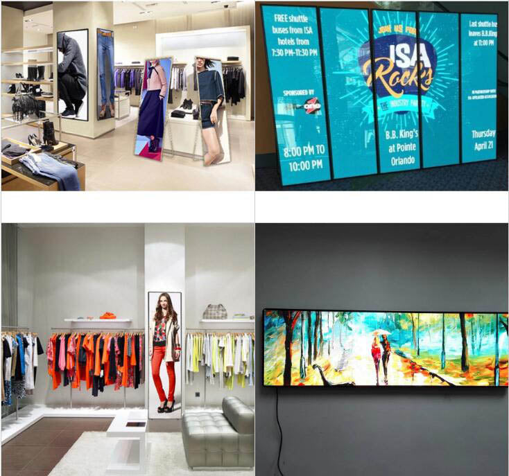 1.86 Portable Smart Advertising Player Led Screen Poster Display