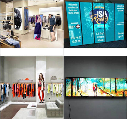 1.86 Portable Smart Advertising Player Led Screen Poster Display