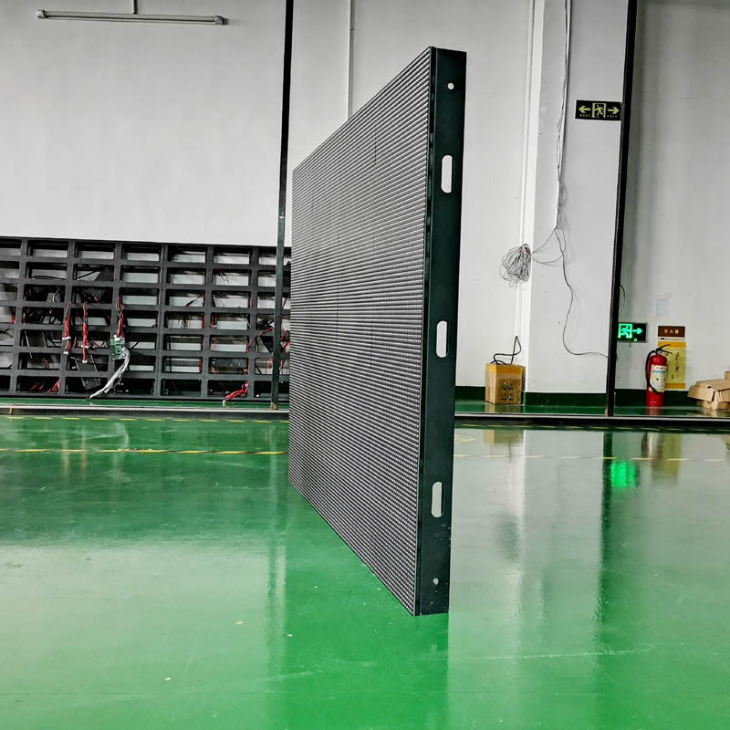 P10 Fixed Installation Iron Cabinet  indoor Full Color Wall-mouted LED Screen Led Video Wall Panel Size 960*960mm