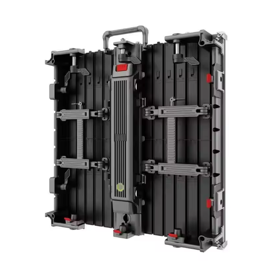 P3.91 Outdoor Curved Flexible LED Rental Cabinet 500x500mm  All-in-One Curvable LED Display