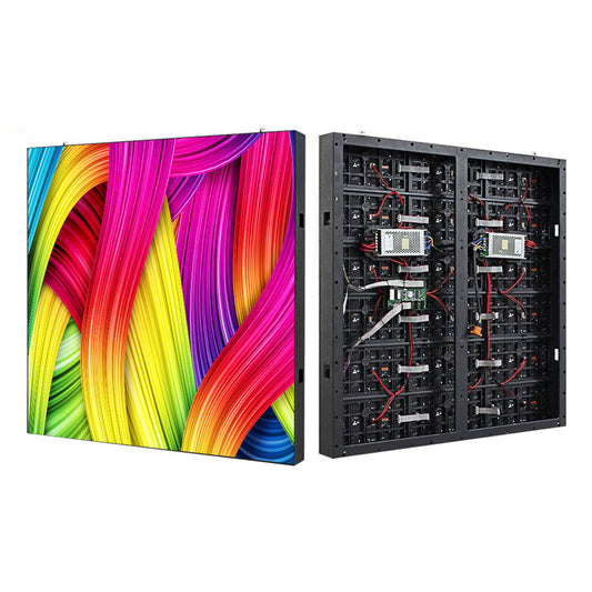P6 Fixed Installation Iron Cabinet  indoor Full Color Wall-mouted LED Screen Led Video Wall Panel Size 960*960mm